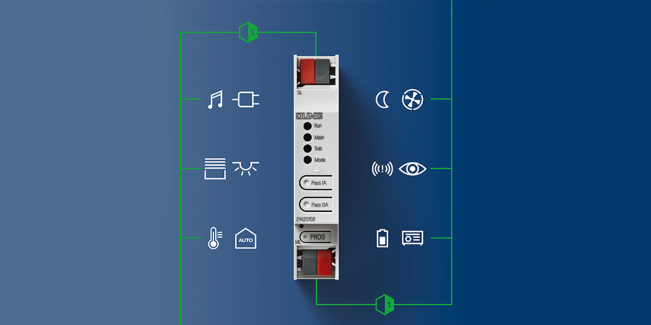 KNX Bereichs- und Linienkoppler bei Ing. Lothar Kunze Elektro GmbH in Halle