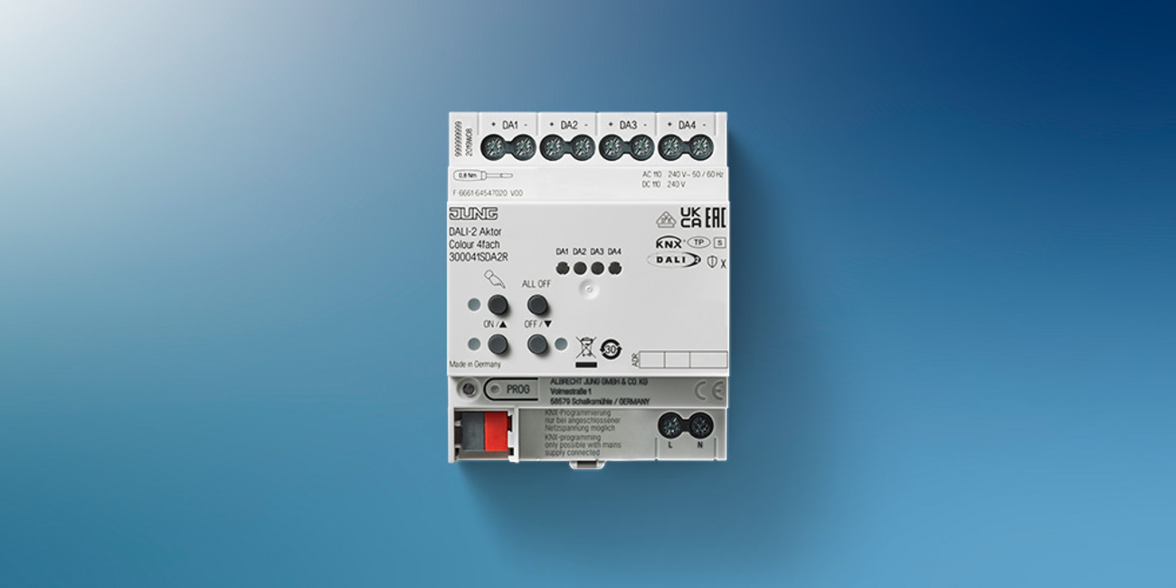 KNX DALI 2 Gateway Colour bei Ing. Lothar Kunze Elektro GmbH in Halle